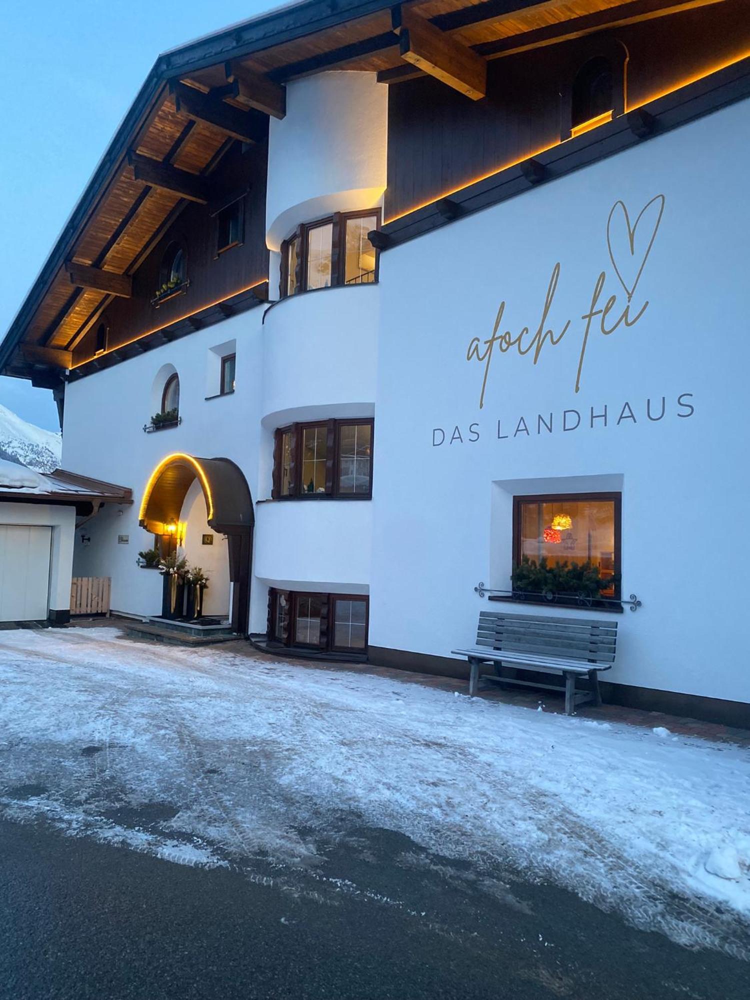 Quality Hosts Arlberg - Afoch Fei - Das Landhaus Sankt Anton am Arlberg Bagian luar foto